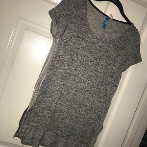 Fun Black and White Francesca’s Blouse